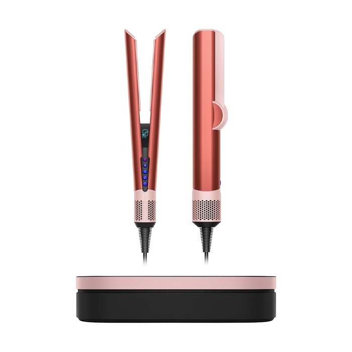 اتو مو سشوار دایسون
 مدل Dyson Airstrait Straightener Strawberry Bronze HT01