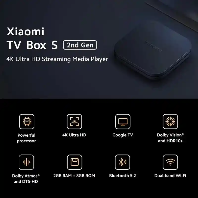گالری عکس های محصول پخش کننده تلویزیون شیائومی مدل TV Box S 2nd Gen-شماره-1
