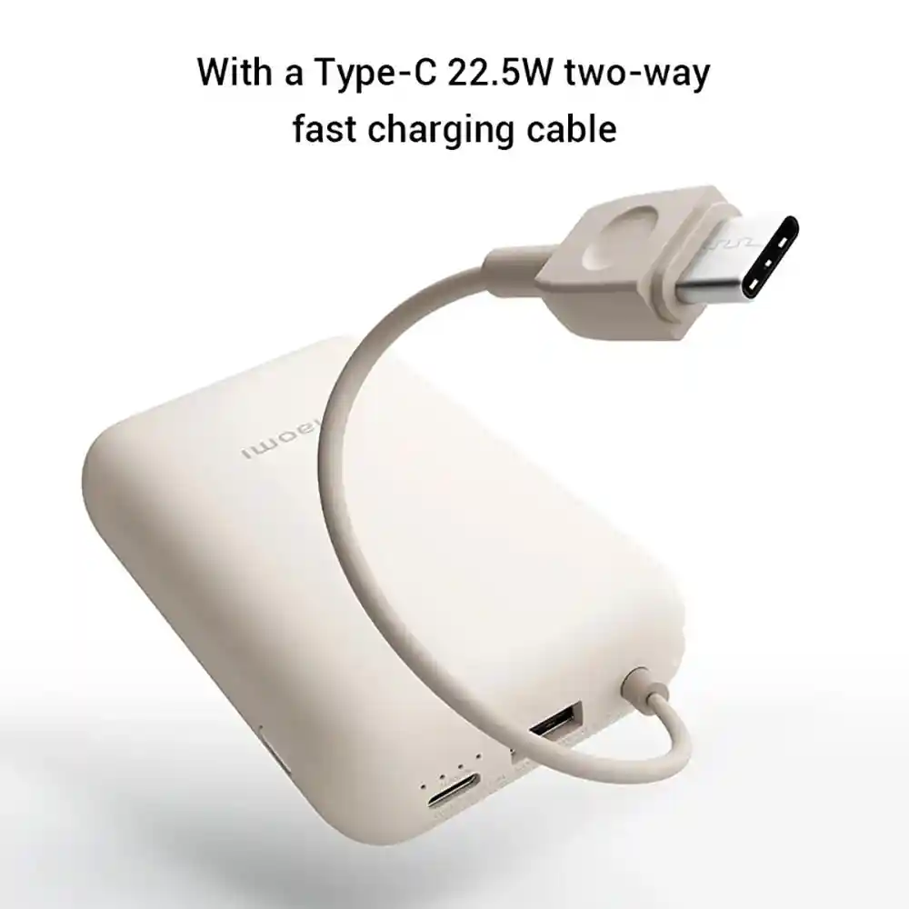 گالری عکس های محصول پاوربانک شیائومی مدل  10000mAh (Integrated Cable) P15ZM-شماره-3