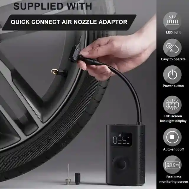 گالری عکس های محصول کمپرسور هوا شیائومی مدل Xiaomi Air Compressor 2 MJCQB06QW-شماره-2