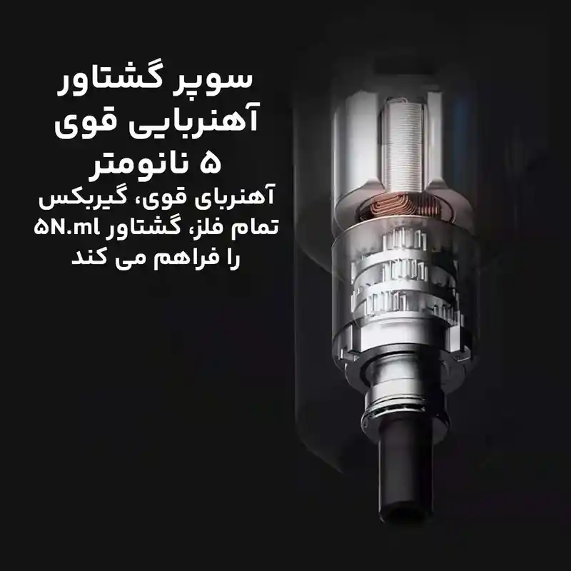 گالری عکس های محصول پیچ گوشتی شارژی میجیا مدل MJDDLSD001QW-شماره-2