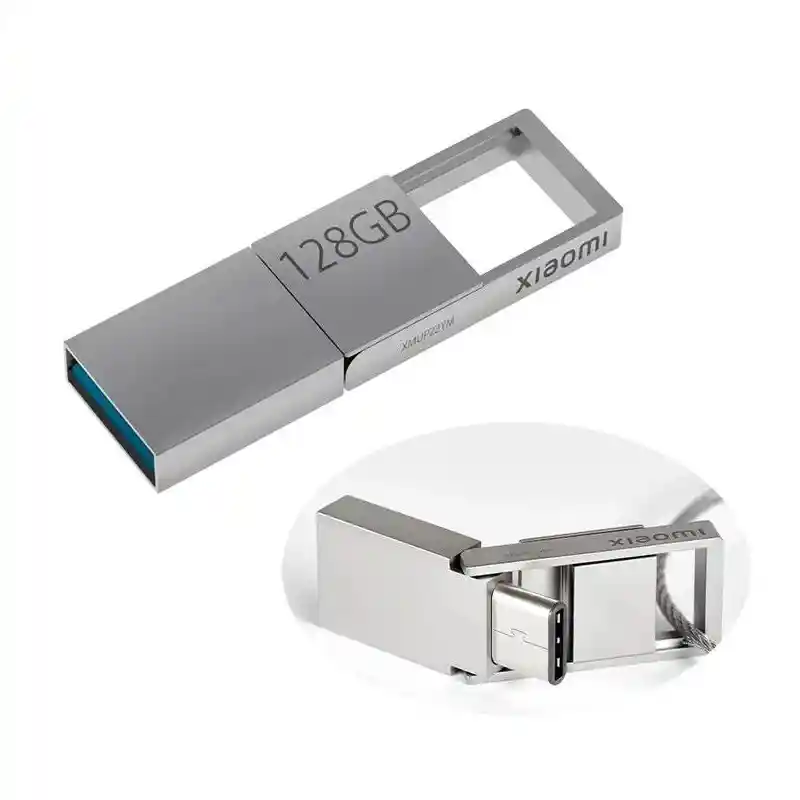گالری عکس های محصول فلش مموری شیائومی مدل DUAL INTERFACE ظرفیت 128 گیگابایت با رابط USB-C-شماره-1