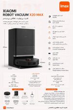 جارو رباتیک شیائومی مدل X20 Max - تصویر 2