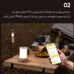 لامپ کمپینگ هوشمند شیائومی  Split Camping Lamp MJLYD001QW - تصویر 9